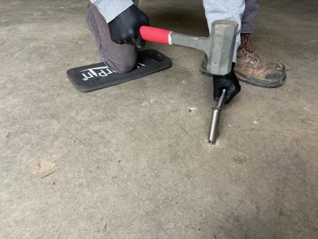 Kneeling Pad in action 2