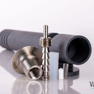 Stock Image of Stainless Steel Vapor Pin PVC Bundle
